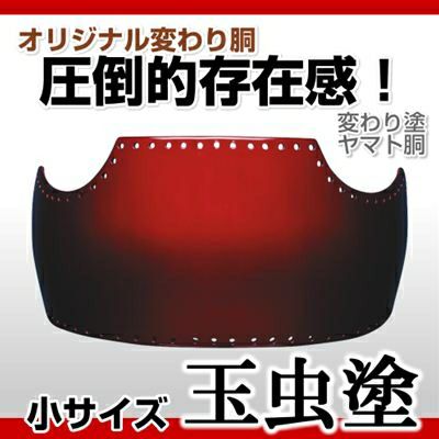 ヤマト胴 溜塗（ため） 小学生向け】 変わり胴(塗り胴）[組み立て品] 胴紐紺並付き | 剣道防具コム