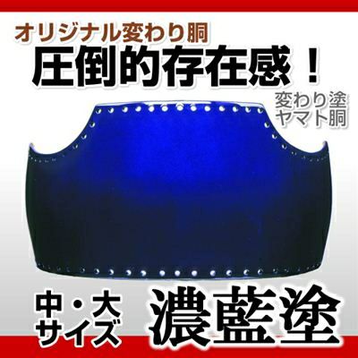 50本型胴 青玉虫塗（あおたまむし）】 カラー胴(色胴）に交換 [剣道